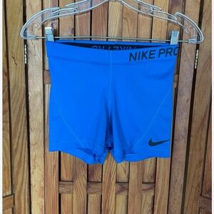 Nike Pro Blue Athletic Shorts